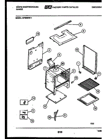 07 - Body Parts parts for Frigidaire Range GF320ND1 from AppliancePartsPros.com
