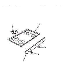 03 - Top, Control Panel parts for Frigidaire Range GF470HXF1 from AppliancePartsPros.com