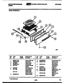 04 - Broiler Drawer Parts parts for Frigidaire Range GF600HXW4 from AppliancePartsPros.com