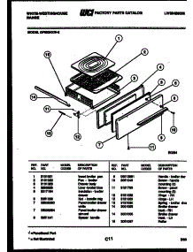 05 - Broiler Drawer Parts parts for Frigidaire Range GF600HXD2 from AppliancePartsPros.com