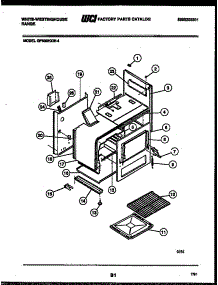 06 - Body Parts parts for Frigidaire Range GF600HXD4 from AppliancePartsPros.com