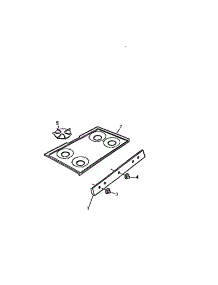 03 - Top, Control Panel parts for Frigidaire Range GF620HXH0 from AppliancePartsPros.com