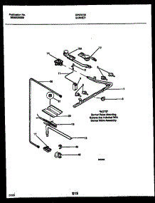 03 - Burner, Manifold And Gas Control parts for Frigidaire Range GF670RXD1 from AppliancePartsPros.com