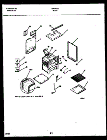 04 - Body Parts parts for Frigidaire Range GF670RXW1 from AppliancePartsPros.com