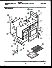 05 - Body Parts parts for Frigidaire Range GF504KXD3 from AppliancePartsPros.com