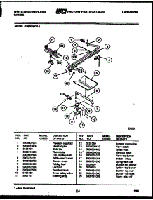 05 - Burner, Manifold And Gas Control parts for Frigidaire Range GF620HXD4 from AppliancePartsPros.com
