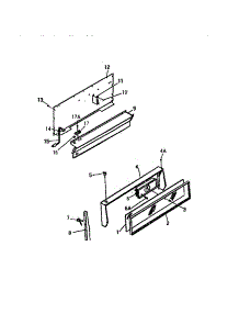 02 - Backguard parts for Frigidaire Range GF790HXV1 from AppliancePartsPros.com