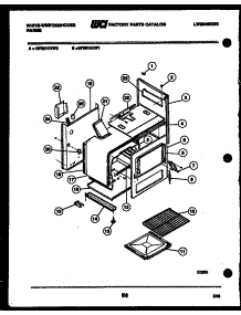 06 - Body Parts parts for Frigidaire Range GF501KXW0 from AppliancePartsPros.com