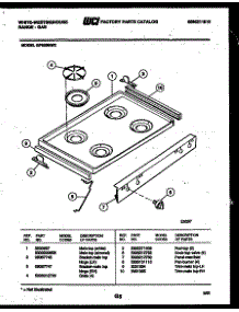 03 - Cooktop Parts parts for Frigidaire Range GF950ND2 from AppliancePartsPros.com