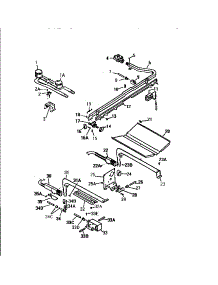 04 - Burner Assembly parts for Frigidaire Range GF980HXF2 from AppliancePartsPros.com