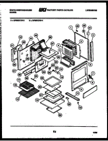 08 - Body Parts parts for Frigidaire Range GF980KXD4 from AppliancePartsPros.com