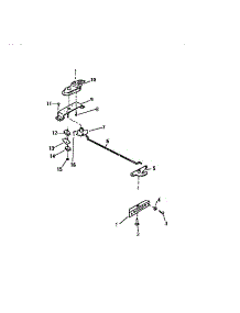 04 - Door Latch Assembly parts for Frigidaire Range KD860GDD1 from AppliancePartsPros.com