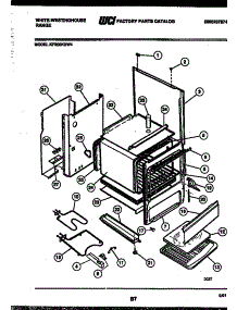 04 - Body Parts parts for Frigidaire Range KF200KDD4 from AppliancePartsPros.com