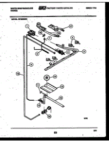 06 - Burner, Manifold And Gas Control parts for Frigidaire Range GF300ND2 from AppliancePartsPros.com