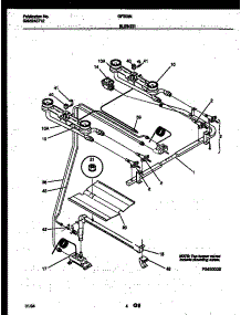 03 - Burner, Manifold And Gas Control parts for Frigidaire Range GF300ND8 from AppliancePartsPros.com