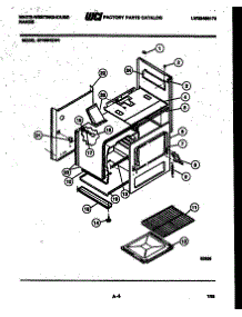 05 - Body Parts parts for Frigidaire Range GF420HXD4 from AppliancePartsPros.com