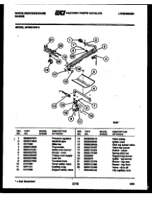 05 - Burner, Manifold And Gas Control parts for Frigidaire Range GF600HXD3 from AppliancePartsPros.com