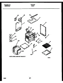 04 - Body Parts parts for Frigidaire Range GF610RXD1 from AppliancePartsPros.com