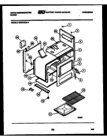 05 - Body Parts parts for Frigidaire Range GF670HXW2 from AppliancePartsPros.com