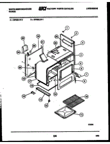 07 - Body Parts parts for Frigidaire Range GF625LD1 from AppliancePartsPros.com