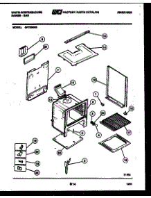 07 - Body Parts parts for Frigidaire Range GF720ND5 from AppliancePartsPros.com