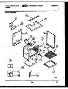 07 - Body Parts parts for Frigidaire Range GF740ND4 from AppliancePartsPros.com
