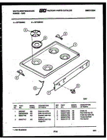 03 - Cooktop Parts parts for Frigidaire Range GF750NW3 from AppliancePartsPros.com