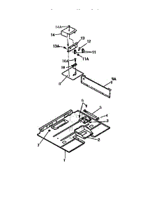 05 - Burner Panel parts for Frigidaire Range GF790HXF0 from AppliancePartsPros.com