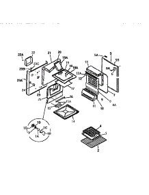 08 - Oven & Body parts for Frigidaire Range GF790HXF0 from AppliancePartsPros.com