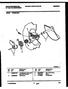 03 - Cam parts for Frigidaire Dishwasher WDB662RBR0 from AppliancePartsPros.com