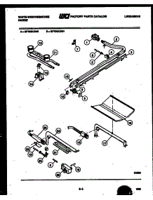 06 - Burner, Manifold And Gas Control parts for Frigidaire Range GF780KXD1 from AppliancePartsPros.com