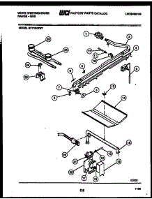 04 - Burner, Manifold And Gas Control parts for Frigidaire Range GF710HXD7 from AppliancePartsPros.com