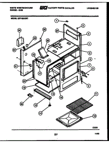 05 - Body Parts parts for Frigidaire Range GF710HXD7 from AppliancePartsPros.com