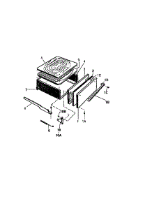 07 - Broiler Drawer parts for Frigidaire Range GF716HXD0 from AppliancePartsPros.com