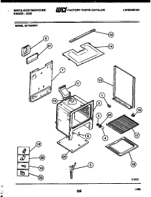 07 - Body Parts parts for Frigidaire Range GF720ND1 from AppliancePartsPros.com