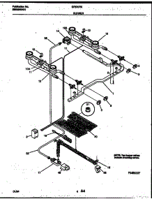 03 - Burner, Manifold And Gas Control parts for Frigidaire Range GF670RXD4 from AppliancePartsPros.com