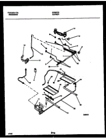 03 - Burner, Manifold And Gas Control parts for Frigidaire Range GF690RXW1 from AppliancePartsPros.com