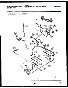 04 - Burner, Manifold And Gas Control parts for Frigidaire Range GF750NW2 from AppliancePartsPros.com
