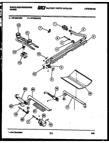 06 - Burner, Manifold And Gas Control parts for Frigidaire Range GF780KXW2 from AppliancePartsPros.com