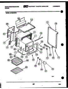 07 - Body Parts parts for Frigidaire Range KF420GDW5 from AppliancePartsPros.com