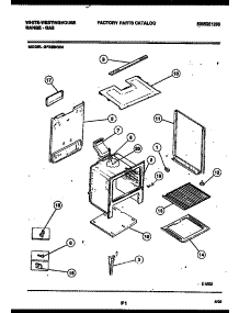 07 - Body Parts parts for Frigidaire Range GF620ND4 from AppliancePartsPros.com