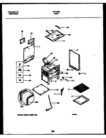 04 - Body Parts parts for Frigidaire Range GF730RXD1 from AppliancePartsPros.com