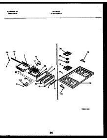 05 - Cooktop And Broiler Drawer Parts parts for Frigidaire Range GF730RXD1 from AppliancePartsPros.com