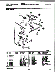 04 - Burner, Manifold And Gas Control parts for Frigidaire Range GF860NW1 from AppliancePartsPros.com