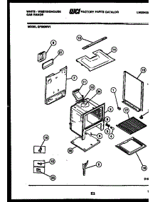 06 - Body Parts parts for Frigidaire Range GF860NW1 from AppliancePartsPros.com