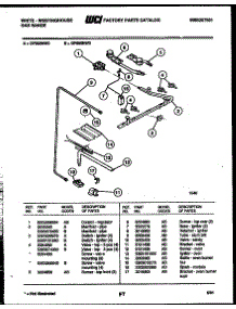 04 - Burner, Manifold And Gas Control parts for Frigidaire Range GF860NW2 from AppliancePartsPros.com