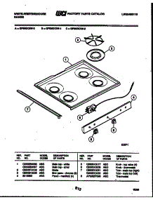 04 - Cooktop Parts parts for Frigidaire Range GF980KXD0 from AppliancePartsPros.com