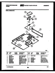 03 - Burner Box Parts parts for Frigidaire Range GF980KXW5 from AppliancePartsPros.com