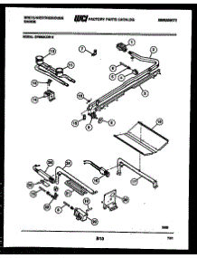 07 - Burner, Manifold And Gas Control parts for Frigidaire Range GF980KXW5 from AppliancePartsPros.com