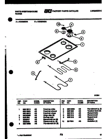 03 - Cooktop And Broiler Parts parts for Frigidaire Range KD220GDW3 from AppliancePartsPros.com